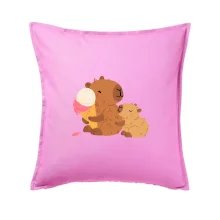 Kapybara so zmrzlinou