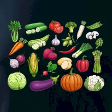 Zelenina zo záhradky