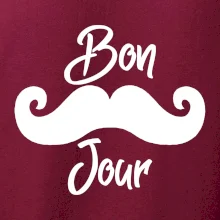 Mustache Bon Jour