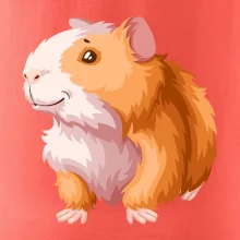 Morča - kreslené, bielo oranžové