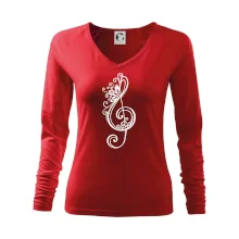 Husľový kľúč kvety Husľový kľúč kvety