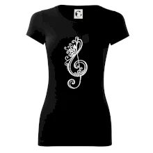 Husľový kľúč kvety Husľový kľúč kvety