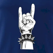 Rock ruka s náramkom