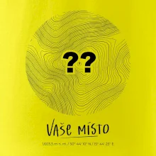 Vaše miesto - vrstevnice v kruhu