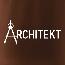 Architekt nápis