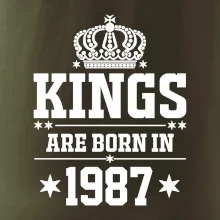 Kings are born in 1987