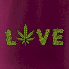 Konope nápis love