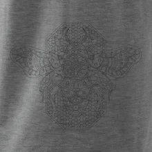 Steampunk včela čiernobiela Steampunk včela čiernobiela