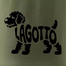 Lagotto nápis v tele