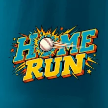 Home run komiksový nápis