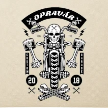 Motorkár  lebka opravár