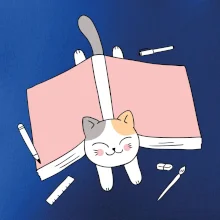 Učenie na štátnice mačka