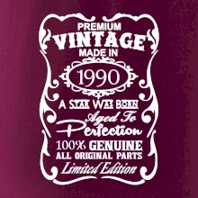 Vintage Etiketa - 1990