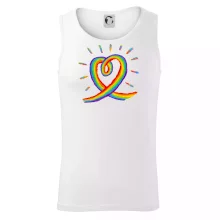 Srdce pride dúha kreslená Srdce pride dúha kreslená