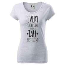 Every short girl needs a tall best friend