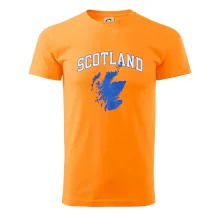 Scotland nápis s mapou Scotland nápis s mapou