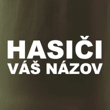 Hasiči nápis (názov zboru - vlastný nápis)