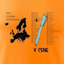 Môj cestovný zoznam - Európa