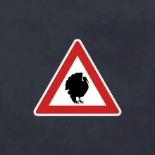 Dopravná značka - moriak