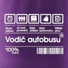 Čiarový kód - Vodič autobusu