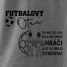 Futbalový otec - Dvaja synovia (vaše meno a číslo)