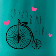 Crazy bike girl