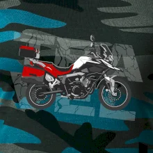 Cestovná enduro červená