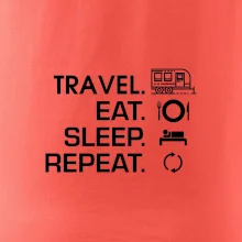 Eat sleep travel - Veľký príves