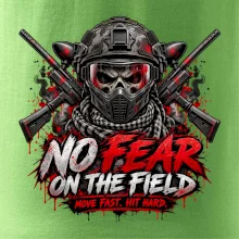 Lebka bojovníka – No Fear paintball