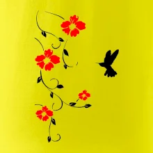 Kvetina a vtáčik