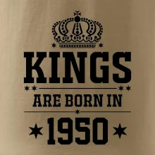 Kings are born in 1950 Kings are born in 1950