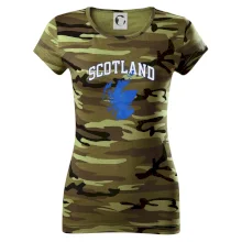 Scotland nápis s mapou Scotland nápis s mapou
