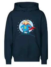 Táta superman - dievča a chlapec