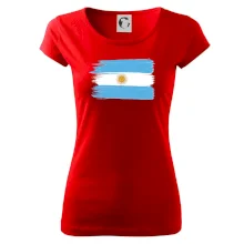 Argentína vlajka kreslená štetkou