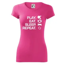 Stolný tenis - eat sleep