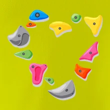 Lezenie na stene - srdce