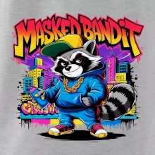 Mýval - masked bandit graffiti