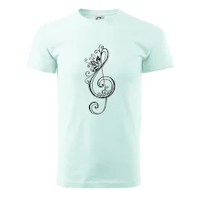 Husľový kľúč kvety Husľový kľúč kvety