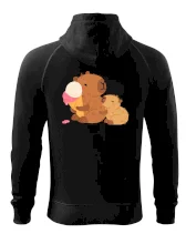 Kapybara so zmrzlinou