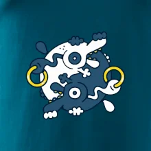 Yin & Yang abstraktné psy