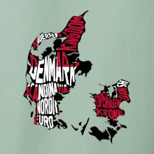 Mapy - názvy miest - Dánsko