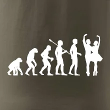 Evolúcia tanec - pár