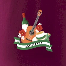 Andalucia gitara a stuha