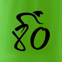 Cyklista oslavuje osemdesiatiny  (80)