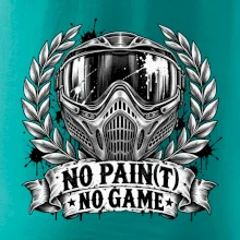 No Paint, No Game – motív s maskou