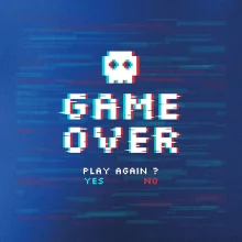 Game over play again