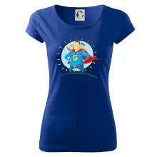 Táta superman - dievča a chlapec Táta superman - dievča a chlapec