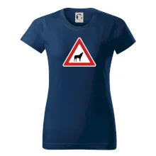 Dopravná značka - Pozor vlk