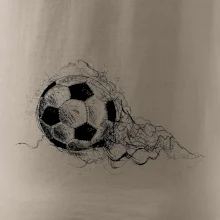 Futbalová lopta - kresba ceruzkou