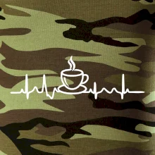 EKG hrnček kávy EKG hrnček kávy